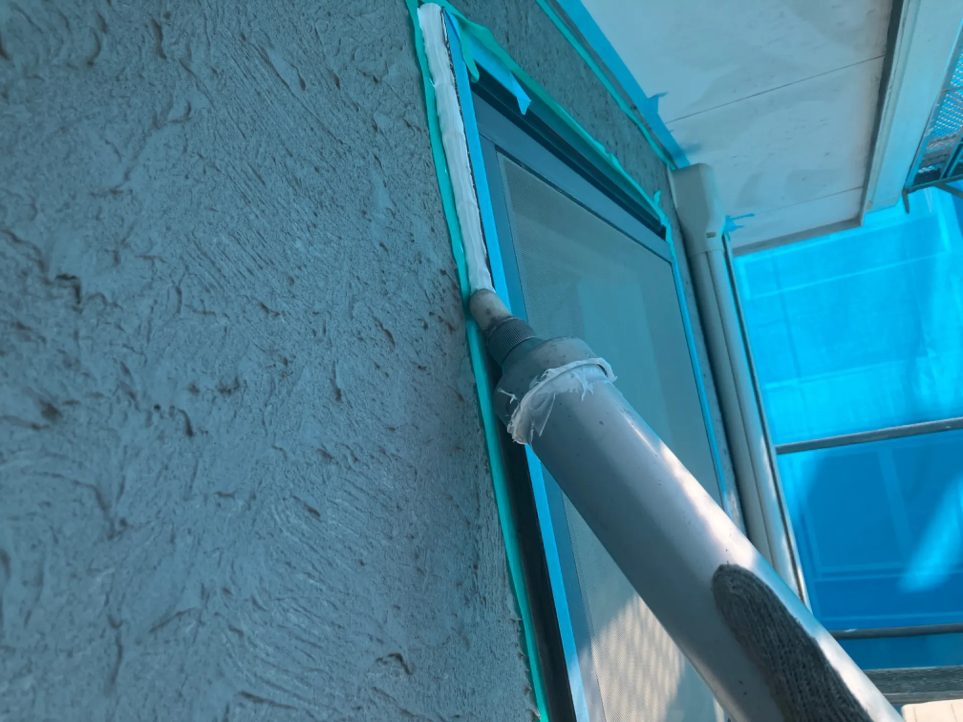 足立区戸建て コーキング打ち替え工事