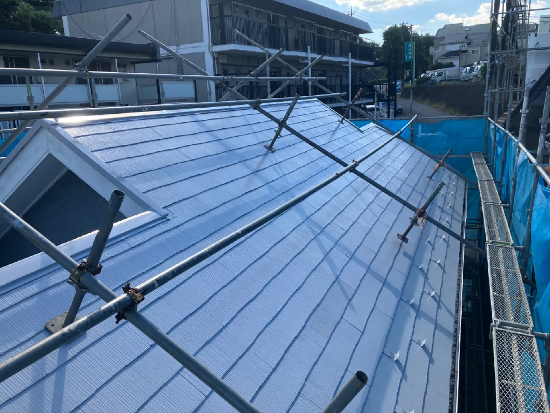 戸建て コロニアル屋根 遮熱塗装